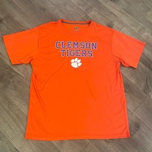 J. America T-Shirt Size 2XL XXL Clemson University Tigers Orange